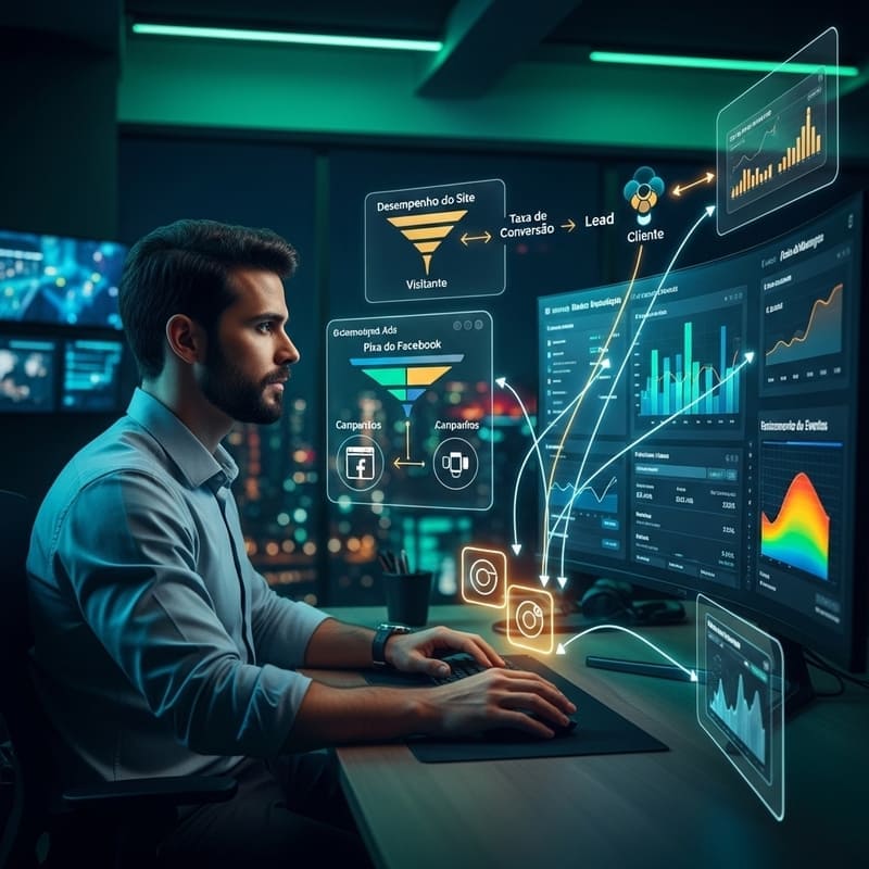 instalar o Pixel do Facebook e configurar o API de Conversão